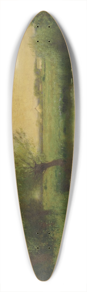 Bruce Crane - Summer Day 39.3 inch art pintail longboard deck