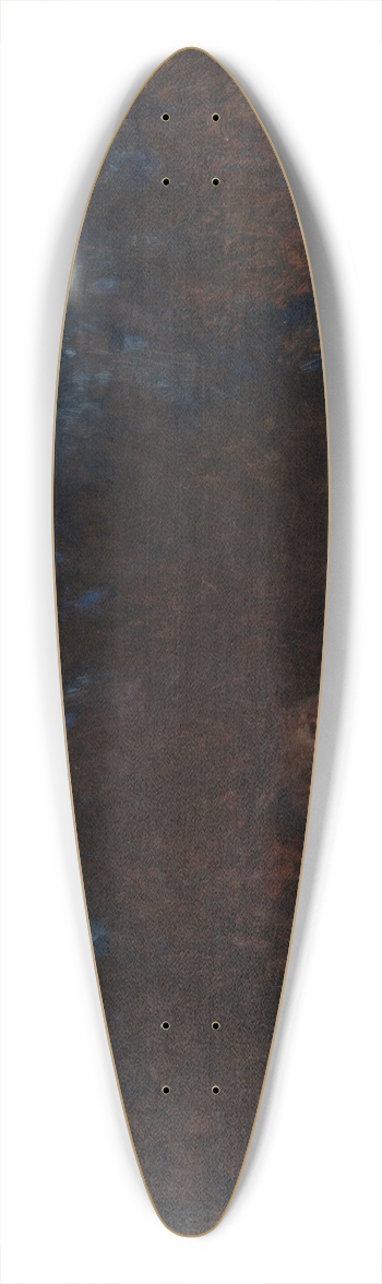 Bruno Liljefors - The Eagle Owl Deep in the Forest 39.3 inch art pintail longboard deck