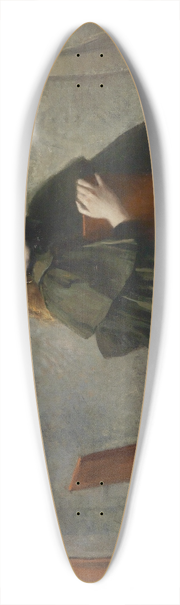 Bruno Piglhein - Im Wartezimmer 39.3 inch art pintail longboard deck