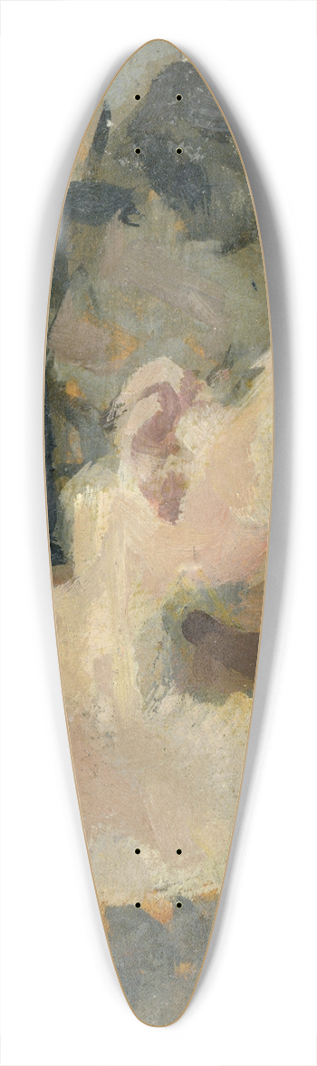 Brynolf Wennerberg - Mdchenkopf im Profil nach rechts 39.3 inch art pintail longboard deck