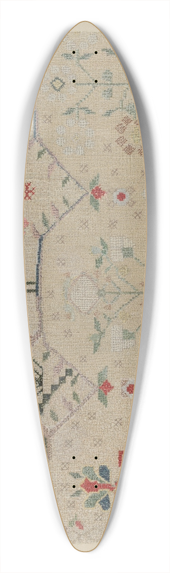 Byron Dingman - Sampler 39.3 inch art pintail longboard deck