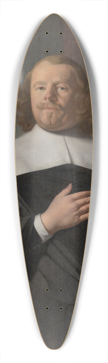 Caesar Van Everdingen - Portrait of Cornelis Jacobsz. Groot 39.3 inch art pintail longboard deck