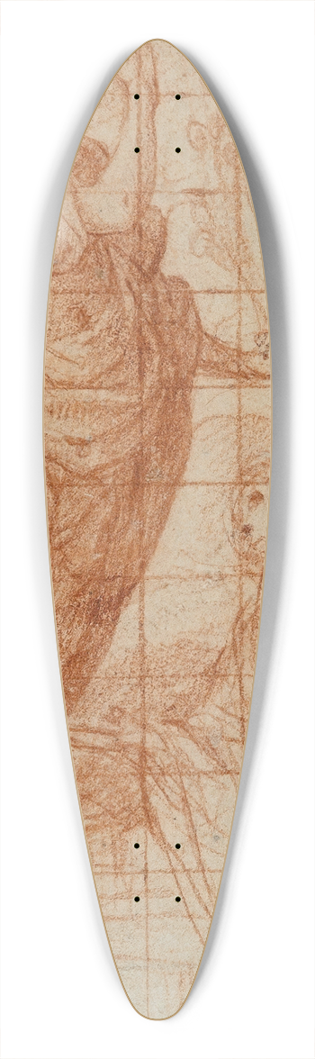 Camillo Procaccini - The Annunciation 39.3 inch art pintail longboard deck
