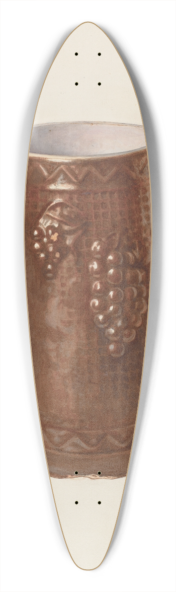 Carl Buergerniss - Pitcher 39.3 inch art pintail longboard deck