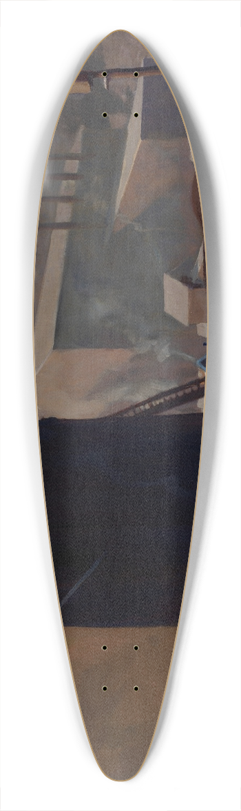 Carl Gaertner - The Pie Wagon 39.3 inch art pintail longboard deck