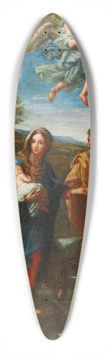 Carlo Maratti - The Flight into Egypt 39.3 inch art pintail longboard deck