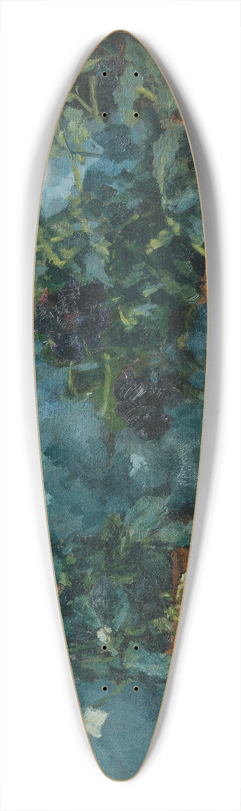 Carl Schuch - Stillleben mit Blumentpfen 39.3 inch art pintail longboard deck