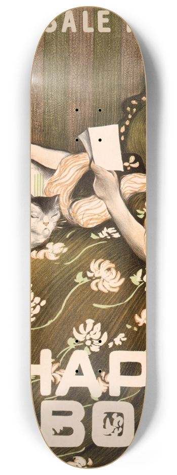 J.C. Leyendecker - The Chap-book 8.25 inch art skate deck