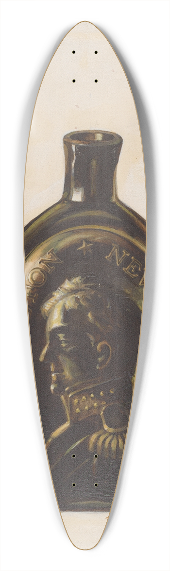 Charles Caseau - Flask 39.3 inch art pintail longboard deck