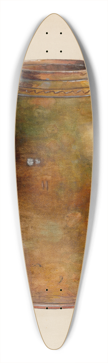 Charles Caseau - Jar 39.3 inch art pintail longboard deck