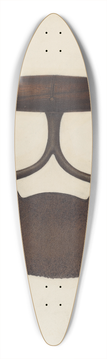 Charles Charon - Chopping Knife 39.3 inch art pintail longboard deck