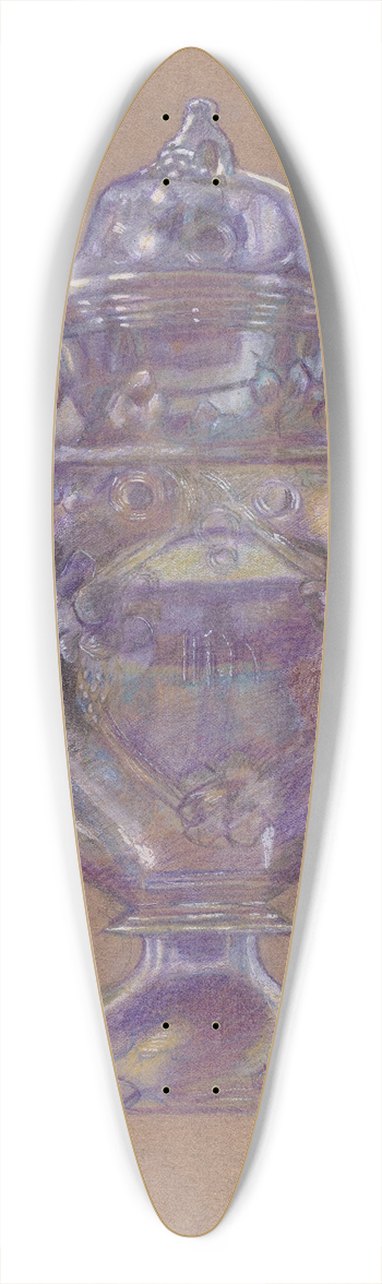 Charles Charon - Sugar Bowl 39.3 inch art pintail longboard deck