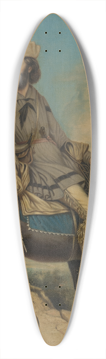 Charles Deas - Long Jakes 39.3 inch art pintail longboard deck