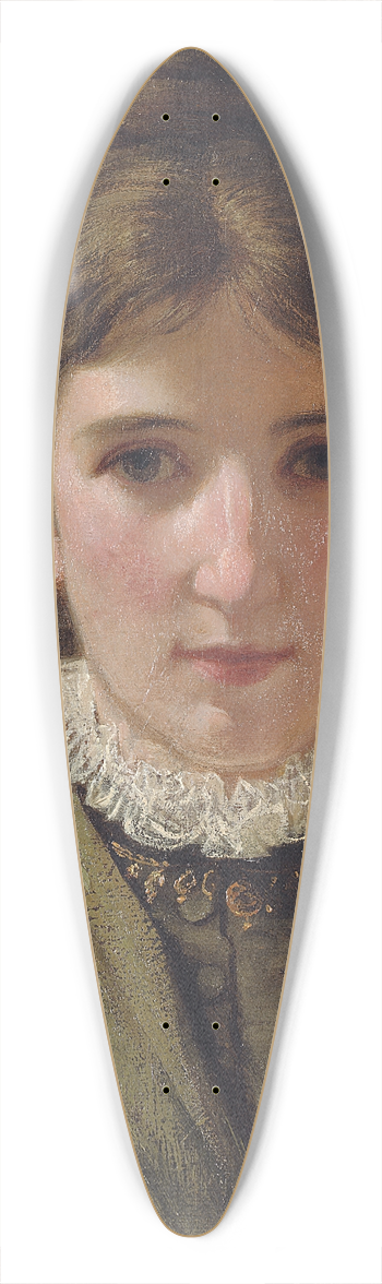 Charles Edward Perugini - Sophie Grey 39.3 inch art pintail longboard deck