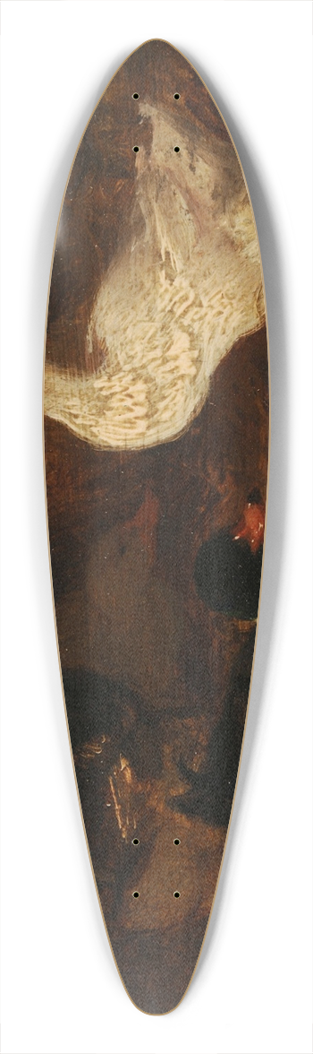 Charles Emile Jacque - Canards dans une basse-cour 39.3 inch art pintail longboard deck