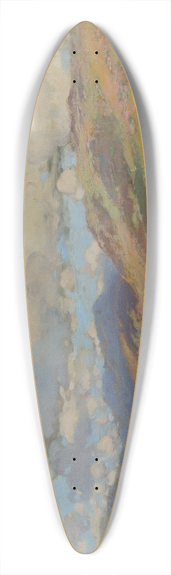 Charles Gustav Louis Phillips - Glen Brerachan 39.3 inch art pintail longboard deck