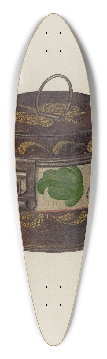 Charles Henning - Toleware Box 39.3 inch art pintail longboard deck