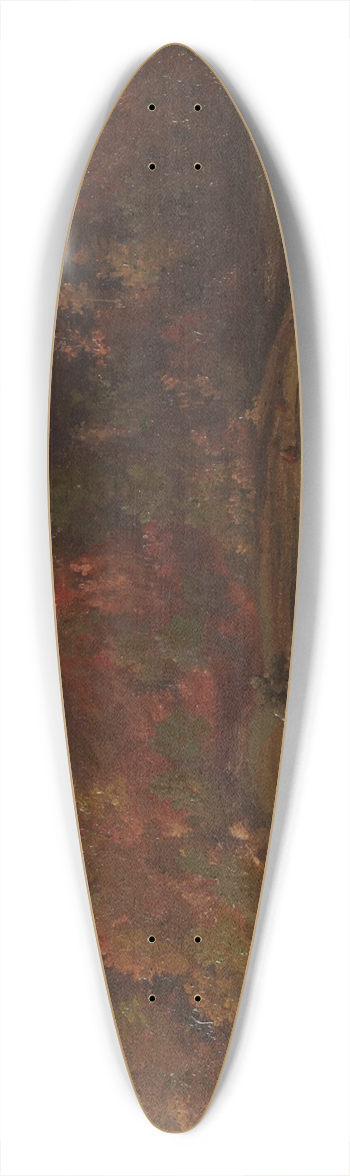Charles Herbert Moore - Upland Pasture (Caaterskill, N.Y.) 39.3 inch art pintail longboard deck