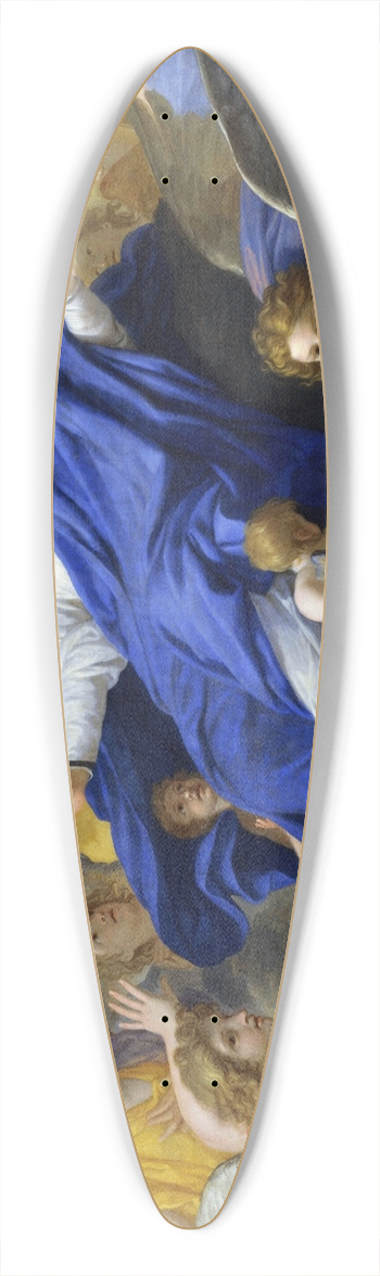 Charles Le Brun - Lassomption 39.3 inch art pintail longboard deck