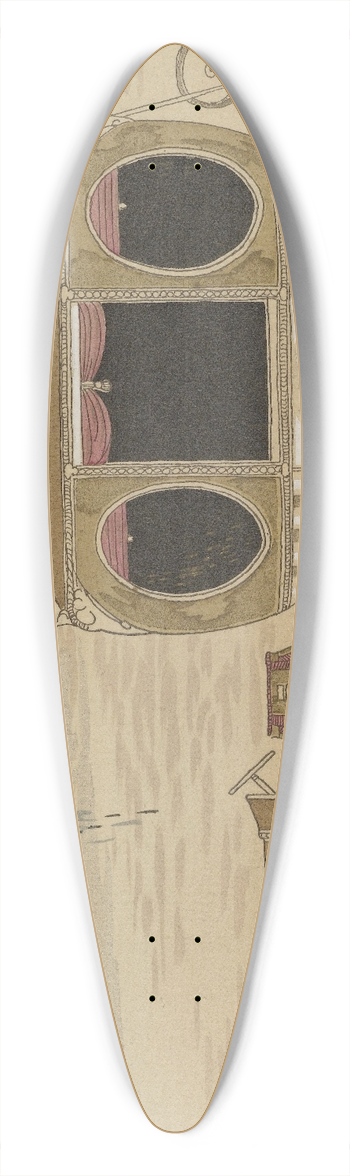 Charles Martin - Carrosse automobile de grand gala 39.3 inch art pintail longboard deck