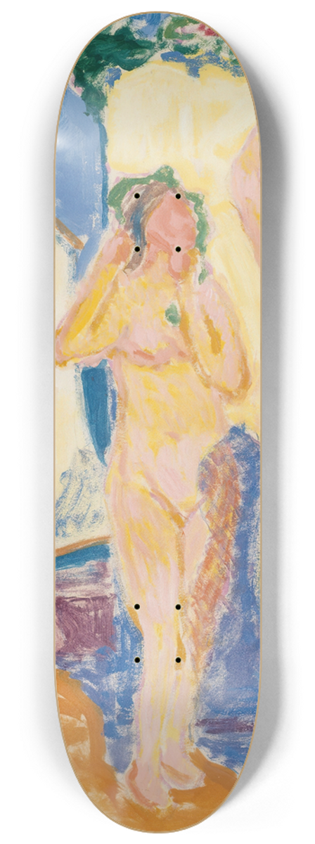 Alvar Cawn - On the Shore 8.25 inch art skate deck