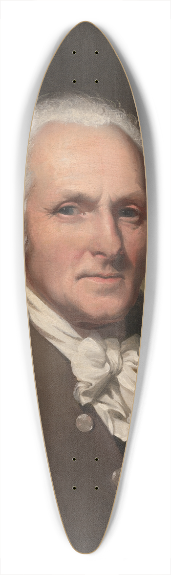 Charles Willson Peale - Self-Portrait 39.3 inch art pintail longboard deck
