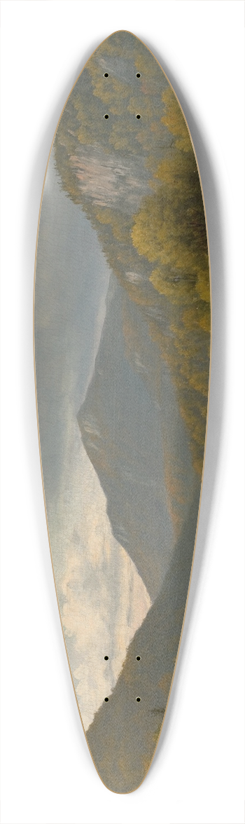 Charles W. Knapp - Catskill Vista 39.3 inch art pintail longboard deck