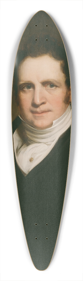 Chester Harding - Thomas Abthorpe Cooper (1776-1849) 39.3 inch art pintail longboard deck