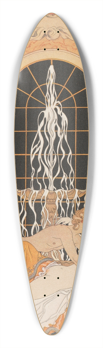 Choderlos De Laclos - Les liaisons dangereuses 39.3 inch art pintail longboard deck