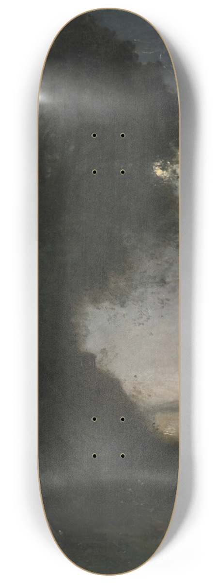 Jean-Baptiste-Camille Corot - Le Sommeil de Diane 8.25 inch art skate deck