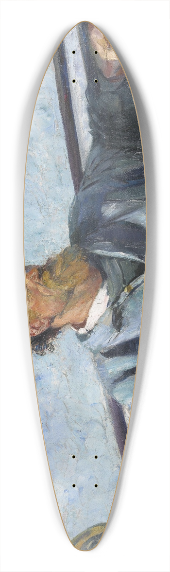 Christian Krohg - North Wind 39.3 inch art pintail longboard deck