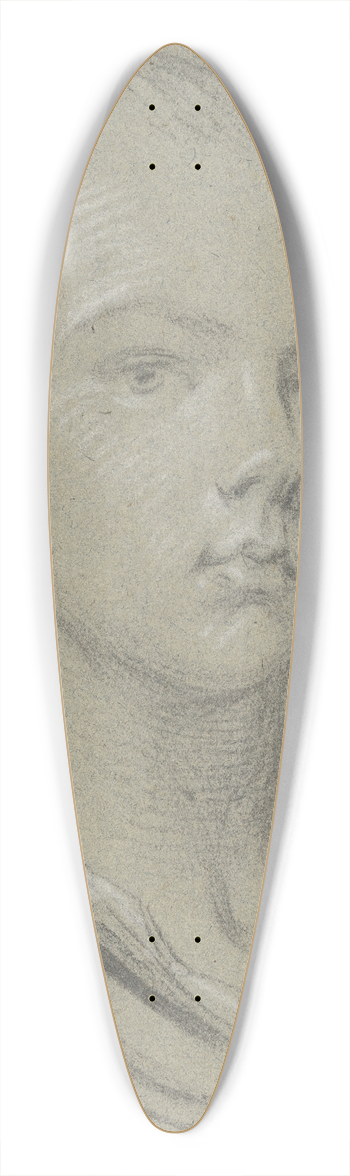 Christian Leberecht Vogel - Bildnis des Anton Raphael Mengs 39.3 inch art pintail longboard deck