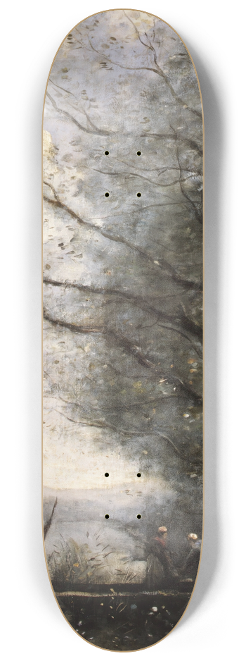 Jean-Baptiste-Camille Corot - The Ferryman 8.25 inch art skate deck