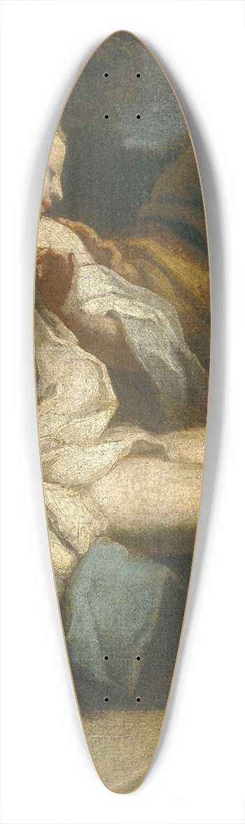 Circle of Jacopo Amigoni - Susannah And The Elders 39.3 inch art pintail longboard deck