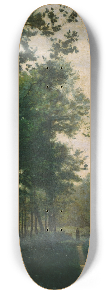 Jean-Baptiste-Camille Corot - Ville dAvray 8.25 inch art skate deck