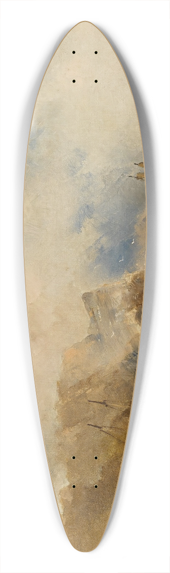 Clarkson Stanfield - Ships At Sea 39.3 inch art pintail longboard deck