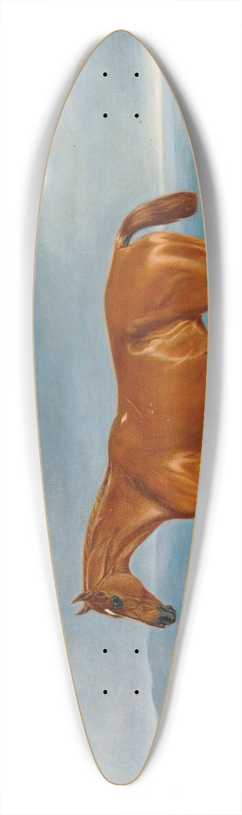 Claude Lorraine Ferneley - Kathleen 39.3 inch art pintail longboard deck