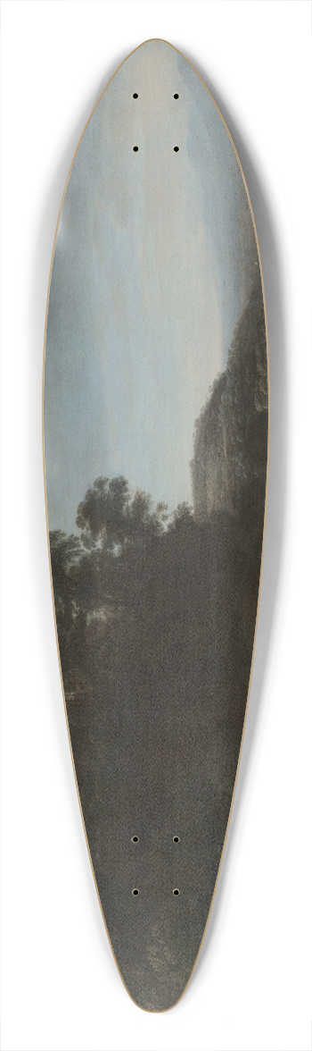 Claude Lorrain - Italian Landscape 39.3 inch art pintail longboard deck