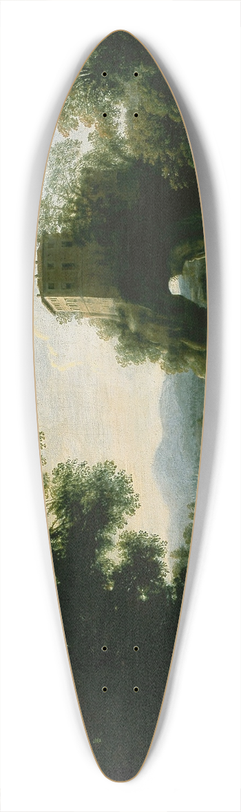 Claude Lorrain - Pastoral Landscape 39.3 inch art pintail longboard deck