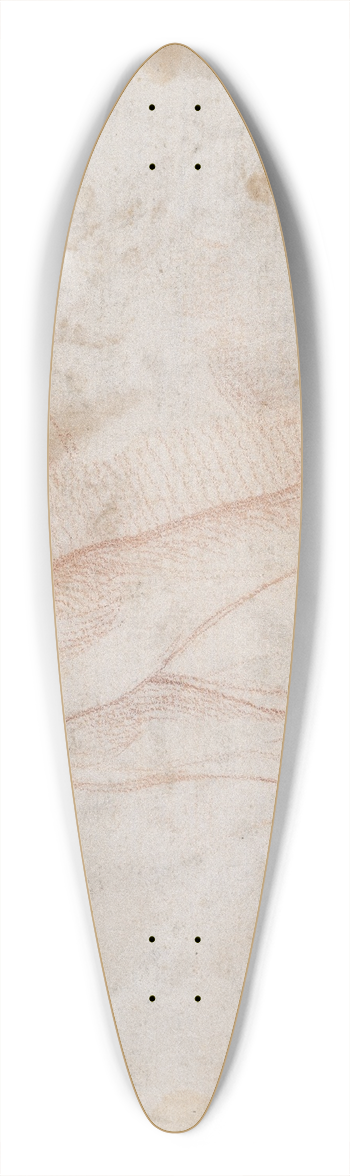 Claude Lorrain - Schreitendes Beinpaar (Fragment) 39.3 inch art pintail longboard deck