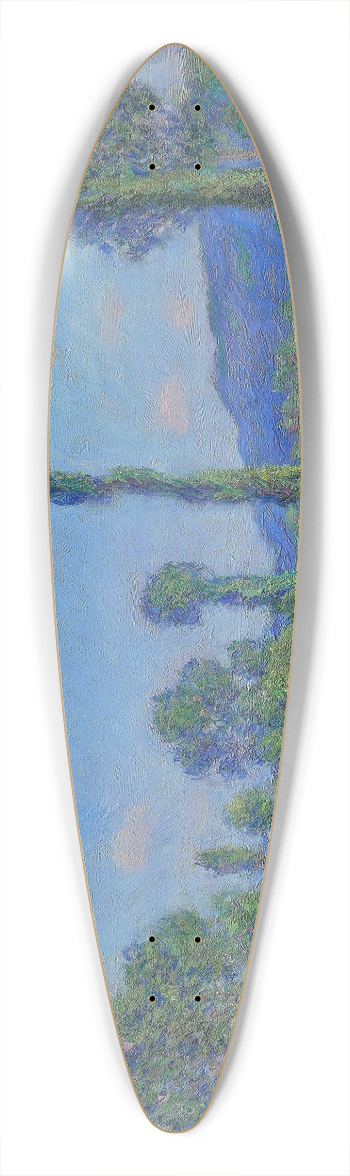 Claude Monet - Poppy Field (Giverny) 39.3 inch art pintail longboard deck