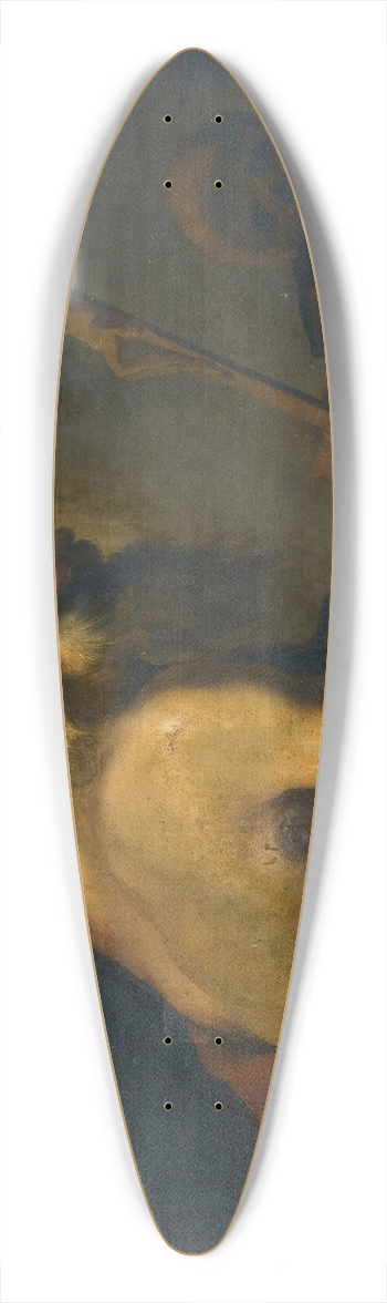 Claude Vignon - Saint Jerome 39.3 inch art pintail longboard deck