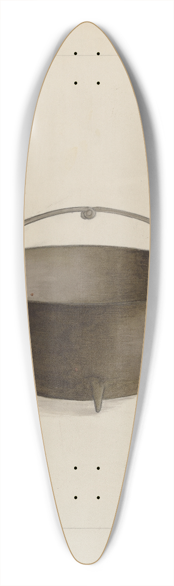 Clyde L. Cheney - Soap Kettle 39.3 inch art pintail longboard deck