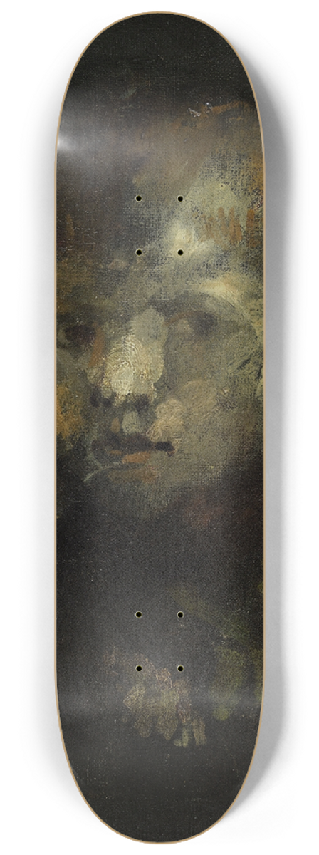 Jean-Baptiste Carpeaux - Portrait de Charles Carpeaux  trois ans 8.25 inch art skate deck