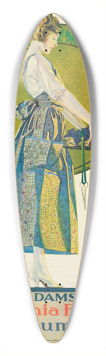 Coles Phillips - Adams fruit gum 39.3 inch art pintail longboard deck