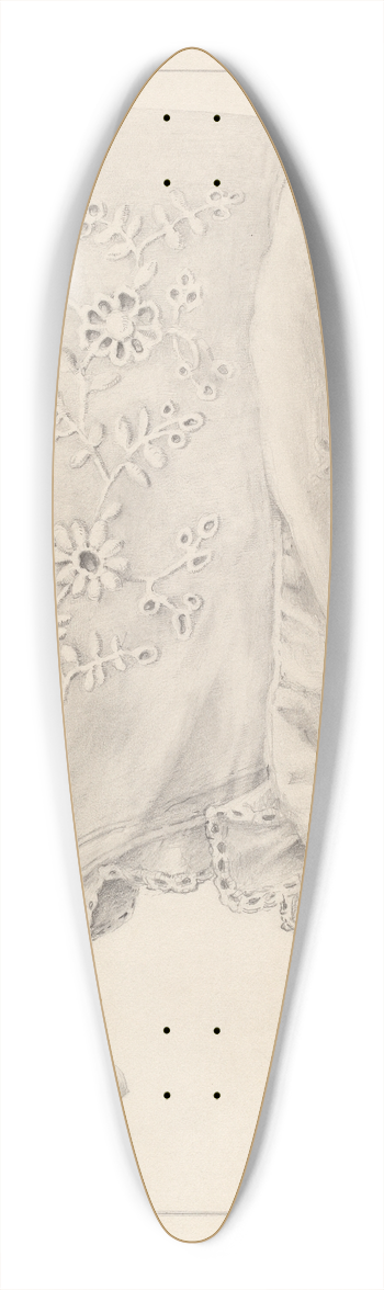 Cora Parker - Night Cap 39.3 inch art pintail longboard deck