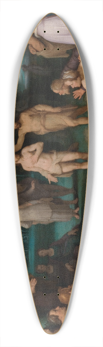 Cornelis Cornelisz Van Haarlem - Taufe Christi 39.3 inch art pintail longboard deck