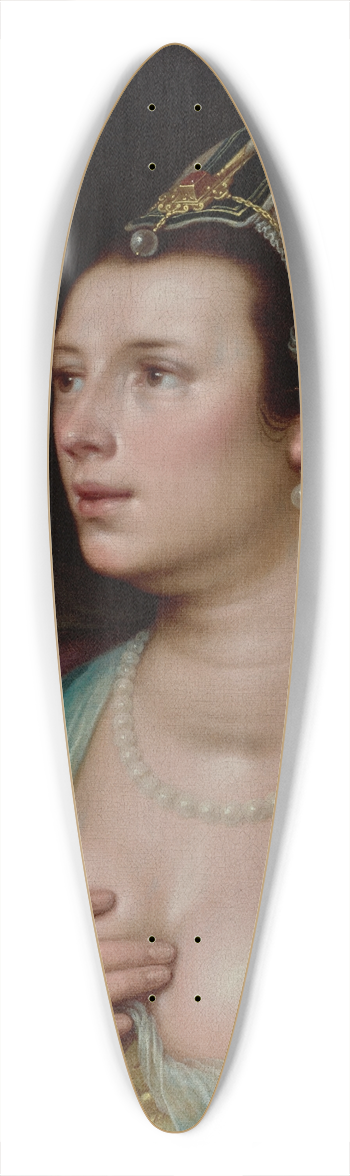 Cornelis Cornelisz Van Haarlem - Venus 39.3 inch art pintail longboard deck