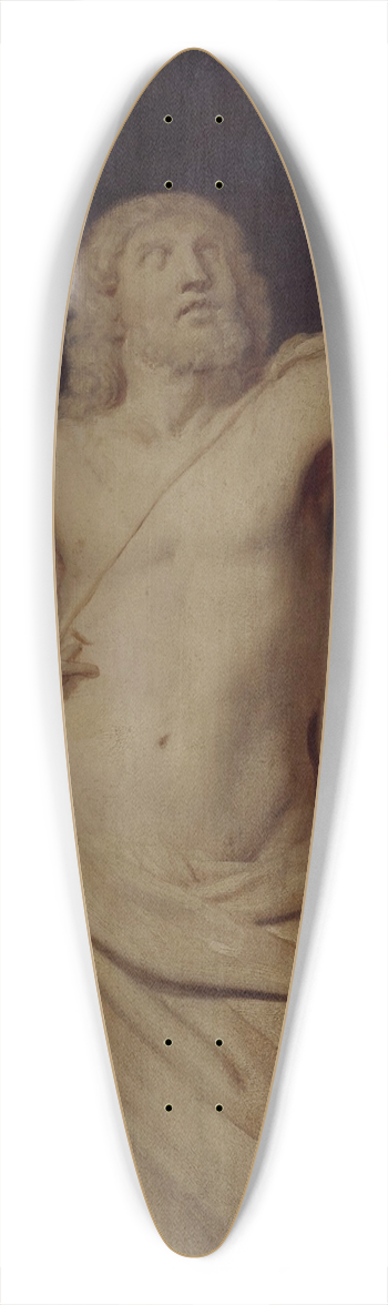 Cornelis de Vos - Christ 39.3 inch art pintail longboard deck