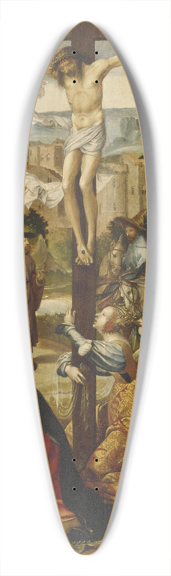 Cornelis Engebrechtsz - The Crucifixion 39.3 inch art pintail longboard deck